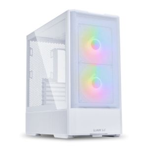 Gabinete Gamer Lian Li Lancool 207 RW, RGB, Mid Tower, Lateral de Vidro, Com 4 Fans, Branco, LAN207RW Gabinete Gamer Lian Li Lancool 207 RW, RGB, Mid Tower, Lateral de Vidro, Com 4 Fans, Branco, LAN207RW