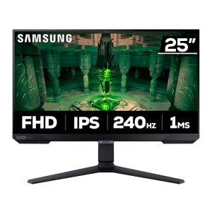 Monitor Gamer Samsung Odyssey G40B, 25 Pol., IPS, FHD, 1ms, 240Hz, FreeSync Premium, HDMI/DP, LS25BG400ELXZD Monitor Gamer Samsung Odyssey G40B, 25 Pol., IPS, FHD, 1ms, 240Hz, FreeSync Premium, HDMI/DP, LS25BG400ELXZD