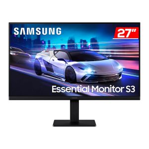 Monitor Samsung Essential S3, 27 Pol, FHD, IPS, 120Hz, 5ms, HDMI, LS27F320GALMZD Monitor Samsung Essential S3, 27 Pol, FHD, IPS, 120Hz, 5ms, HDMI, LS27F320GALMZD
