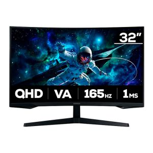 Monitor Gamer Samsung Odyssey G5, 32 Pol, VA, QHD, 1ms, 165Hz, FreeSync, HDMI/DP, LS32CG552ELMZD Monitor Gamer Samsung Odyssey G5, 32 Pol, VA, QHD, 1ms, 165Hz, FreeSync, HDMI/DP, LS32CG552ELMZD