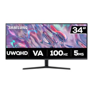 Monitor Samsung ViewFinity S5, 34 Pol, VA, UWQHD, 5ms, 100Hz, FreeSync, HDMI/DP, LS34C500GALMZD Monitor Samsung ViewFinity S5, 34 Pol, VA, UWQHD, 5ms, 100Hz, FreeSync, HDMI/DP, LS34C500GALMZD