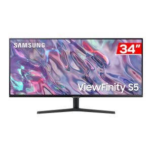 Monitor Samsung ViewFinity S5, 34 Pol, VA, UWQHD, 5ms, 100Hz, FreeSync, HDMI/DP, LS34C500GALMZD Monitor Samsung ViewFinity S5, 34 Pol, VA, UWQHD, 5ms, 100Hz, FreeSync, HDMI/DP, LS34C500GALMZD
