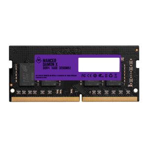 Memoria Para Notebook Mancer Damon X, 16GB (1x16GB), DDR4, 3200MHz, C19, MCR-DMNX3200-16GB Memoria Para Notebook Mancer Damon X, 16GB (1x16GB), DDR4, 3200MHz, C19, MCR-DMNX3200-16GB