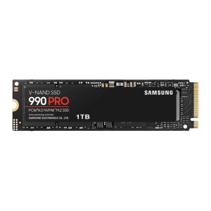 SSD Samsung 990 Pro, 1TB, M.2 2280, PCIe NVMe, Leitura 7450MB/s