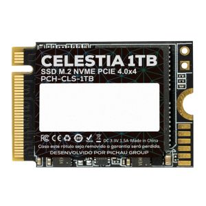 SSD Pichau Celestia, 1TB, M.2 2230, PCIe NVMe, Leitura 5000MB/s