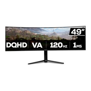 Monitor Gamer Pichau Cepheus S49 Neo, 49 Pol, VA, Curvo, DQHD, 1ms, 120Hz, HDMI/DP, PG-CFS49NEO-BL02 Monitor Gamer Pichau Cepheus S49 Neo, 49 Pol, VA, Curvo, DQHD, 1ms, 120Hz, HDMI/DP, PG-CFS49NEO-BL02