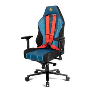 Cadeira Gamer Pichau Nova ACF, Espuma Moldada, Braco 4D, Preta e Azul, PG-NVA-ACF Cadeira Gamer Pichau Nova ACF, Espuma Moldada, Braco 4D, Preta e Azul, PG-NVA-ACF