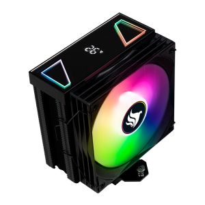 Cooler Para Processador Pichau Sage V3, ARGB, 120mm, Preto, PG