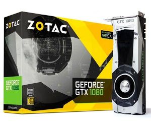 Placa de Vídeo Zotac Geforce GTX 1080 FOUNDERS EDITION 8GB GDDR5X
