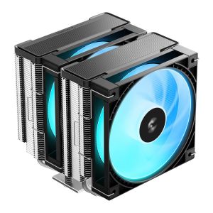 Cooler DeepCool AG620 G2, ARGB, 120mm, Preto, R-AG620-BKAMMG2-G Cooler DeepCool AG620 G2, ARGB, 120mm, Preto, R-AG620-BKAMMG2-G