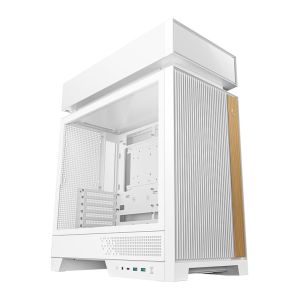 Gabinete Gamer Deepcool CL660, ARGB, Lateral de Vidro, Com 2 Fans, Mid-Tower, Branco, R-CL660-WHNNA0-G-1 Gabinete Gamer Deepcool CL660, ARGB, Lateral de Vidro, Com 2 Fans, Mid-Tower, Branco, R-CL660-WHNNA0-G-1