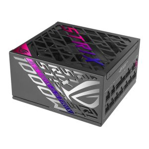 Fonte ASUS ROG Strix 1000W Platinum, 1000W, 80 Plus Platinum, Full Modular, ATX 3.1, ROG-STRIX-1000P-GAMING-E Fonte ASUS ROG Strix 1000W Platinum, 1000W, 80 Plus Platinum, Full Modular, ATX 3.1, ROG-STRIX-1000P-GAMING-E