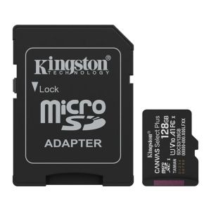 Cartao de Memoria Kingston, 128GB, MicroSDXC, SDCS3-128GB Cartao de Memoria Kingston, 128GB, MicroSDXC, SDCS3-128GB