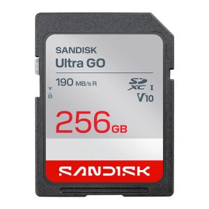 Cartao de Memoria Sandisk Ultra GO, 256GB, SDXC/SDHC UHS-I, SDSDUGN-256G-GN6IN Cartao de Memoria Sandisk Ultra GO, 256GB, SDXC/SDHC UHS-I, SDSDUGN-256G-GN6IN