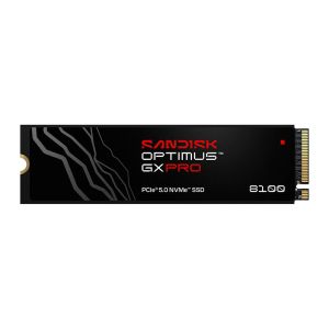 SSD Sandisk Optimus GX PRO 8100, 1TB, M.2 2280, PCIe NVMe, Leitura 14900 MB/s, Gravacao 11000 MB/s, SDSP82100TAN-000E0 SSD Sandisk Optimus GX PRO 8100, 1TB, M.2 2280, PCIe NVMe, Leitura 14900 MB/s, Gravacao 11000 MB/s, SDSP82100TAN-000E0