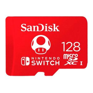 Cartao de Memoria Sandisk, 128GB, MicroSDXC Para Nintendo Switch, SDSQXAO-128G-GNCZN Cartao de Memoria Sandisk, 128GB, MicroSDXC Para Nintendo Switch, SDSQXAO-128G-GNCZN