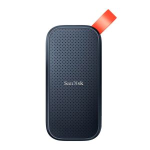 SSD Externo Sandisk, 480GB, USB-C 3.2, Preto, SDSSDE30-480G-G25