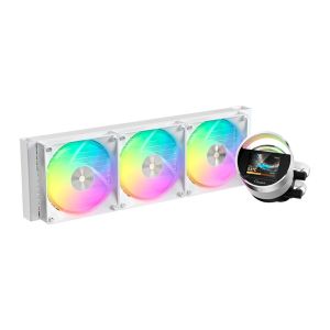 Water Cooler Ocypus Sigma L36, ARGB, Com Tela IPS LCD 2.4, 360mm, Branco, SIGMA-L36-WH3AAWWN00X-GL Water Cooler Ocypus Sigma L36, ARGB, Com Tela IPS LCD 2.4, 360mm, Branco, SIGMA-L36-WH3AAWWN00X-GL