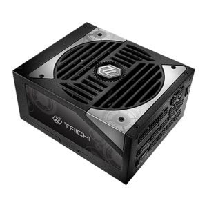 Fonte ASRock Taichi, 1300W, 80 Plus Titanium, Cybenetics Titanium, Full Modular, ATX 3.1, PCIe 5.1, Preto, TC-1300T Fonte ASRock Taichi, 1300W, 80 Plus Titanium, Cybenetics Titanium, Full Modular, ATX 3.1, PCIe 5.1, Preto, TC-1300T