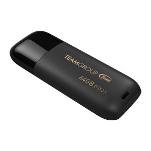 Pen Drive Team Group C175, 64GB, USB 3.2, Preto, TC175364GB01 Pen Drive Team Group C175, 64GB, USB 3.2, Preto, TC175364GB01