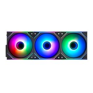 Kit Ventoinhas Thermalright TL-M12Q-S, ARGB, 3x120mm, Preto, TL-M12Q-S-X3 Kit Ventoinhas Thermalright TL-M12Q-S, ARGB, 3x120mm, Preto, TL-M12Q-S-X3