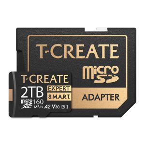 Cartao de Memoria Team Group T-Create Expert Smart, 2TB, Micro SDXC, UHS-I, U3, A2, V30, Com Adaptador, TTCS2TIA2V3003 Cartao de Memoria Team Group T-Create Expert Smart, 2TB, Micro SDXC, UHS-I, U3, A2, V30, Com Adaptador, TTCS2TIA2V3003