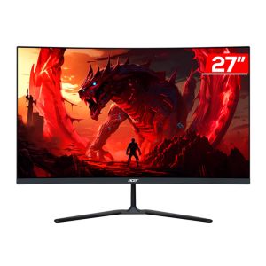 Monitor Gamer Acer Nitro ED270, 27 Pol, VA, Curvo, FHD, 1ms, 240Hz, FreeSync, HDMI/DP, UM.HE0AA.011 Monitor Gamer Acer Nitro ED270, 27 Pol, VA, Curvo, FHD, 1ms, 240Hz, FreeSync, HDMI/DP, UM.HE0AA.011