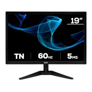Monitor VST 19, 19 Pol, TN, 5ms, 60Hz, HDMI/VGA, VST-VST19-BL01 Monitor VST 19, 19 Pol, TN, 5ms, 60Hz, HDMI/VGA, VST-VST19-BL01