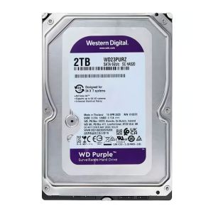 HD Western Digital WD Purple, 2TB, 3.5, 5400RPM, Sata III 6GB/s, Cache 64MB, WD23PURZ HD Western Digital WD Purple, 2TB, 3.5, 5400RPM, Sata III 6GB/s, Cache 64MB, WD23PURZ