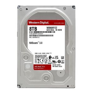 HD WD Red Plus, 8TB, 3.5, 5640RPM, Sata III 6GB/s, Cache 128MB