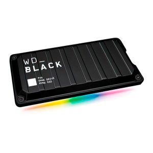 SSD Externo WD Black P40 Game Drive, 1TB, RGB, USB-C 3.2, Leitura 2000MB/s, Gravacao 1950MB/s, WDBAWY0010BBK-WESN SSD Externo WD Black P40 Game Drive, 1TB, RGB, USB-C 3.2, Leitura 2000MB/s, Gravacao 1950MB/s, WDBAWY0010BBK-WESN