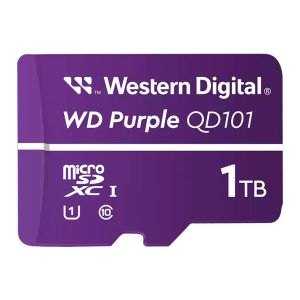 Cartao de Memoria Western Digital Purple QD101, 1TB, MicroSDXC, USH-1, WDD100T1P0C Cartao de Memoria Western Digital Purple QD101, 1TB, MicroSDXC, USH-1, WDD100T1P0C