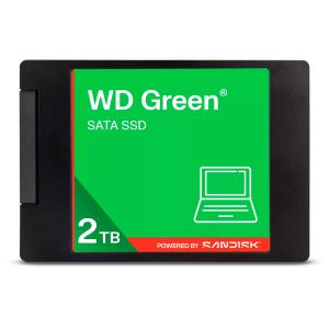SSD WD Green, 2TB, 2.5, Sata III 6GB/s, Leitura 545MB/s, Gravacao 515MB/s, WDS200T5G0A SSD WD Green, 2TB, 2.5, Sata III 6GB/s, Leitura 545MB/s, Gravacao 515MB/s, WDS200T5G0A
