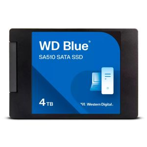 SSD WD Blue SA510, 4TB, 2.5, Sata III 6GB/s, Leitura 560MB/s