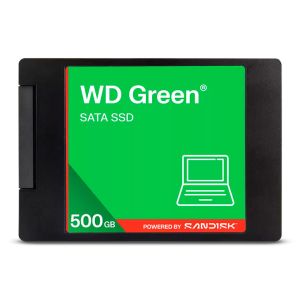 SSD WD Green, 500GB, 2.5, Sata III 6GB/s, Leitura 545MB/s, Gravacao 505MB/s, WDS500G5G0A SSD WD Green, 500GB, 2.5, Sata III 6GB/s, Leitura 545MB/s, Gravacao 505MB/s, WDS500G5G0A