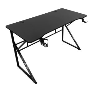 Mesa Gamer Weishi Atlas, 120cm, Tampo em MDF, Preto, WS-ATLAS-1002-120BK Mesa Gamer Weishi Atlas, 120cm, Tampo em MDF, Preto, WS-ATLAS-1002-120BK