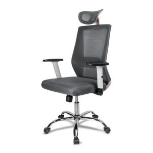 Cadeira Office Zinnia Aspen L, Cinza, ZNO-APSL-GRAY | Pichau