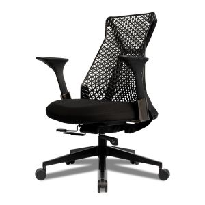 Cadeira Office Premium Zinnia Dalia, Espuma de Latex, Preto, ZNO