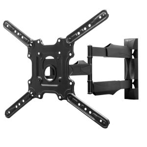 Suporte Articulado Para TV Zinnia SteelArm, 26 Pol a 55 Pol, 610mm, Preto, ZNO-SARM-BL01 Suporte Articulado Para TV Zinnia SteelArm, 26 Pol a 55 Pol, 610mm, Preto, ZNO-SARM-BL01