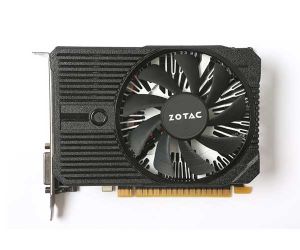Placa de Video Zotac GeForce GTX 1050 2GB GDDR5 Mini 128-bit, ZT-P10500A-10L Placa de Video Zotac GeForce GTX 1050 2GB GDDR5 Mini 128-bit, ZT-P10500A-10L