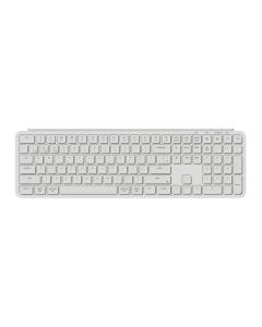 Teclado Keychron B6 Pro Ultra Slim, Wireless, Branco, B6P-K8