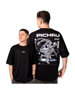 Camiseta Oversized Pichau Originals Cyber Synth, CMS-PG-CYBER