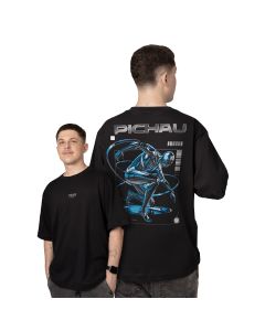 Camiseta Oversized Pichau Originals Cyber Synth, CMS-PG-CYBER