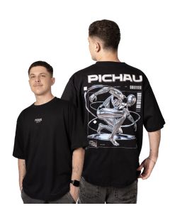 Camiseta Oversized Pichau Originals Cyber Synth, CMS-PG-CYBER