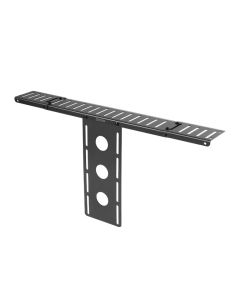 Prateleira Multiuso de Streaming Para Monitor Zinnia Core, Ajustavel, Instalacao VESA, Preto, ZNO-STCOR-BL01-V2