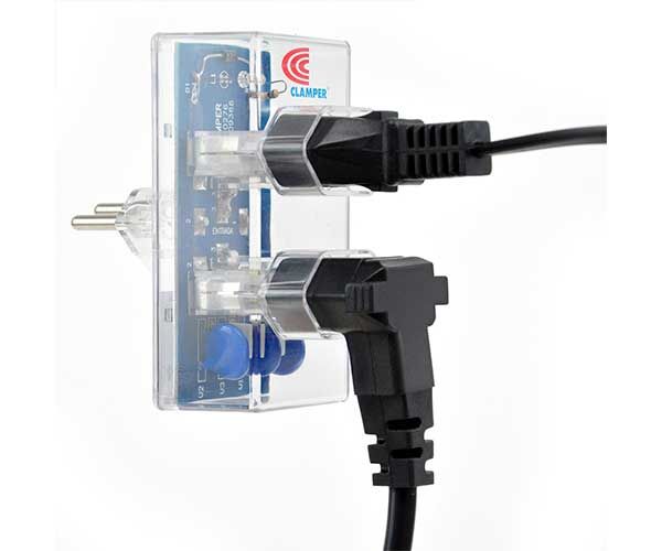 Protetor Elétrico Clamper Energia 2 Tomadas Bivolt, 009368