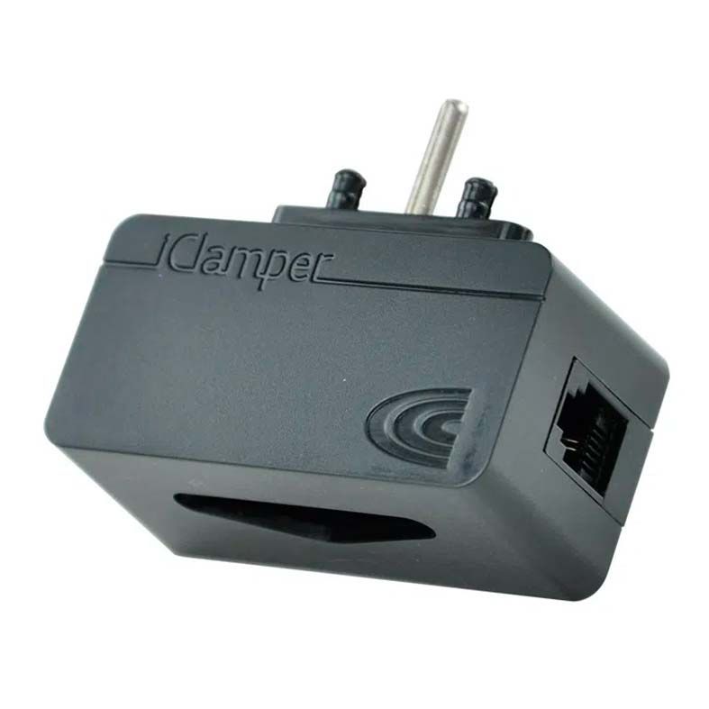 Protetor Eletrico DPS Clamper iClamper Tel + Cabo RJ11 Preto, 009906