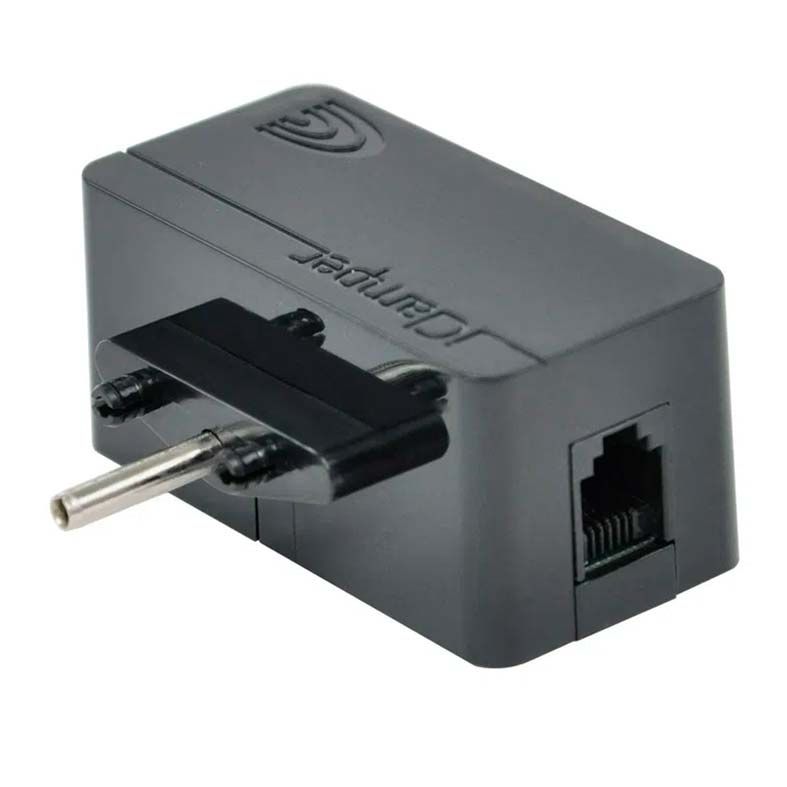 Protetor Eletrico DPS Clamper iClamper Tel + Cabo RJ11 Preto, 009906