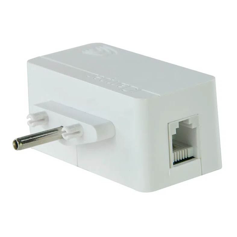 Protetor Eletrico DPS Clamper iClamper Tel + Cabo RJ11 Branco, 009907