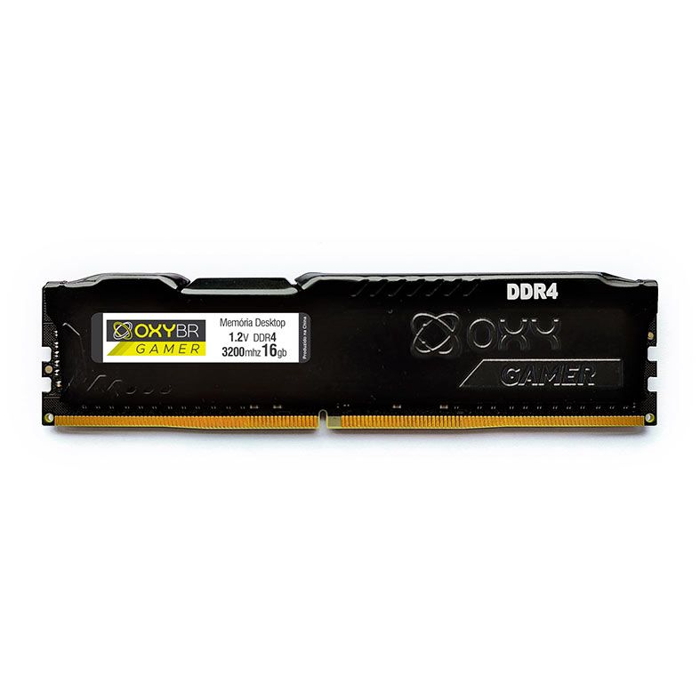 Memoria OXYBR, 16GB (1x16GB), DDR4, 3200MHz, C22, Preta, 01003
